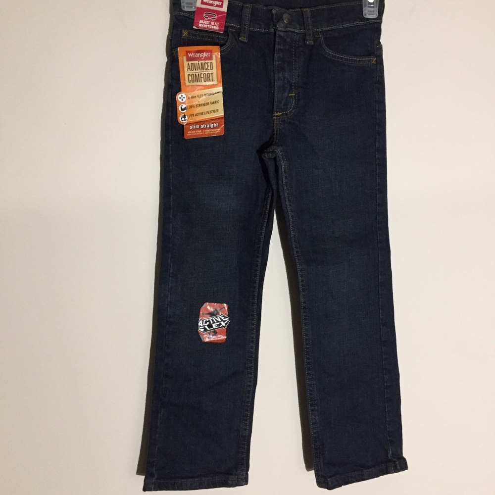 Wrangler Slim Straight Blue adjustable Jeans